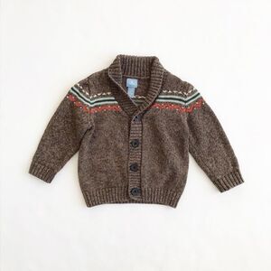 Babygap factory Carmel khaki cardigan EUC 6-12m